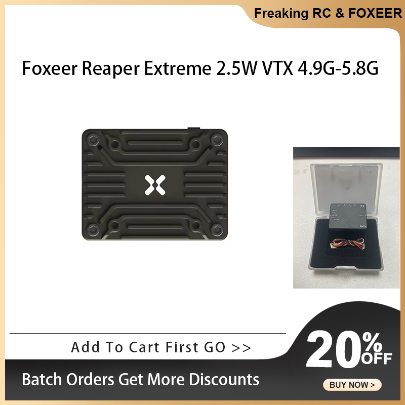 Foxeer 4.9G~6G Reaper Extreme  - Radiomaster Ranger 2.4Ghz Elrs Module review and price