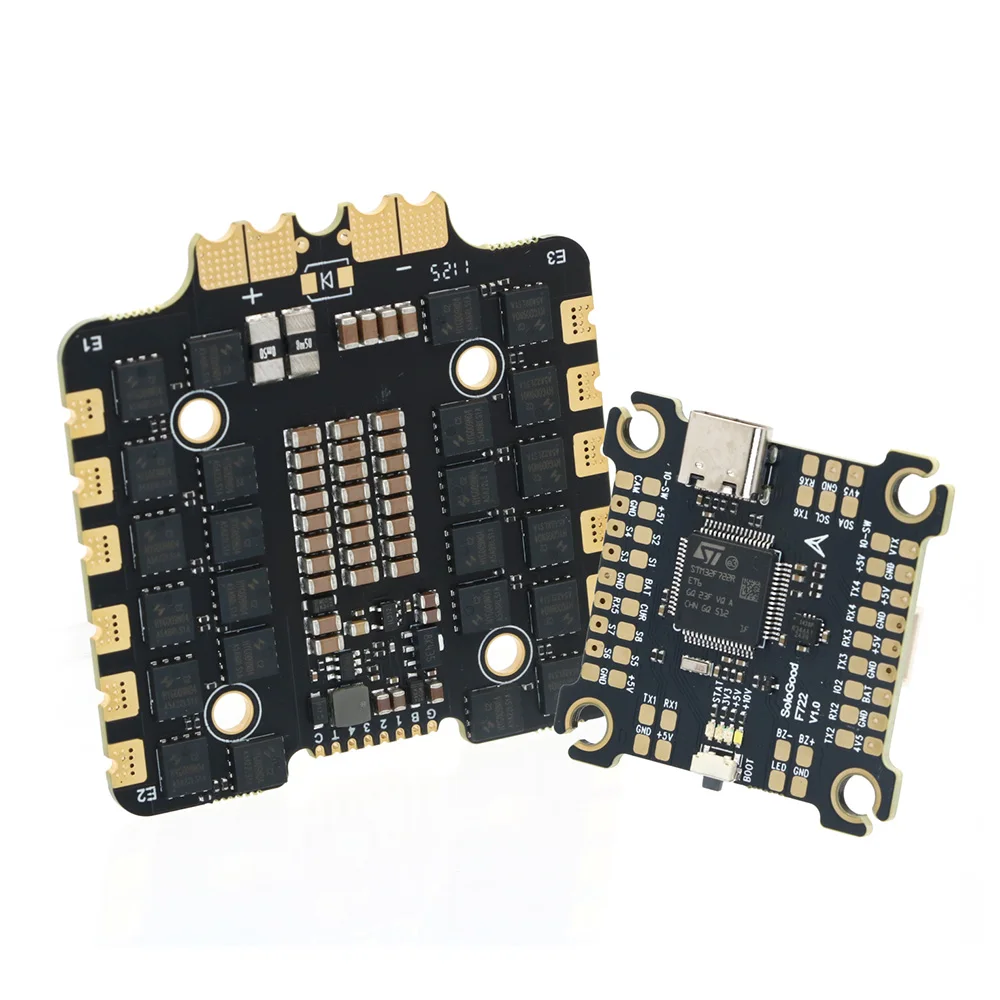 UniFlySoloGood F722 F7 6S Flig - Speedybee F405 V4 Bls 55A Stack review and price